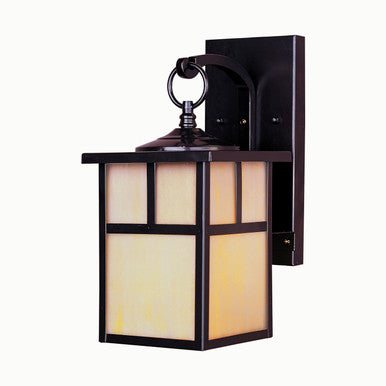 Maxim Coldwater 1-Light Outdoor Wall Lantern in Burnished 4053HOBU