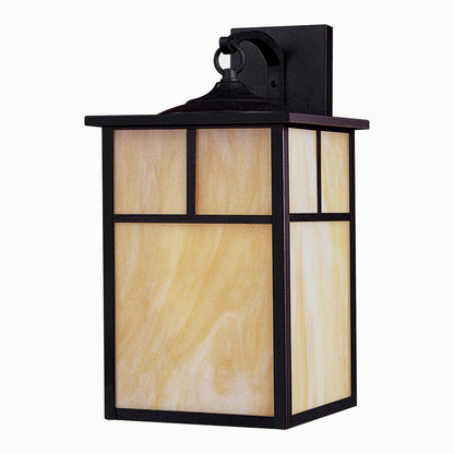 Maxim Coldwater 1-Light Outdoor Wall Lantern in Burnished 4054HOBU