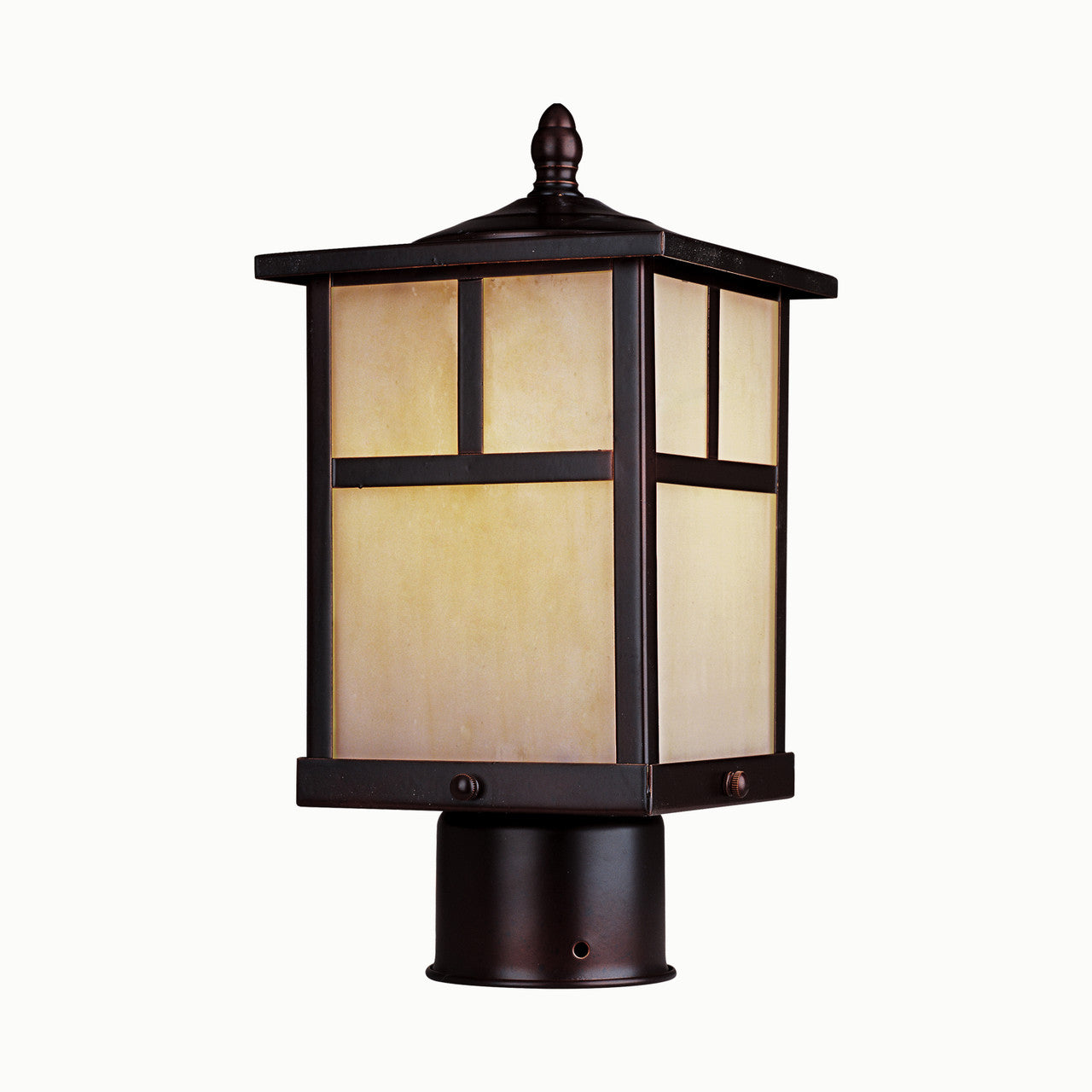 Maxim Coldwater 1-LT Outdoor Pole/Post Lantern in Burnished 4055HOBU