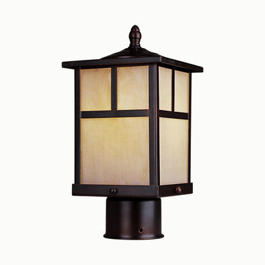 Maxim Coldwater 1-LT Outdoor Pole/Post Lantern in Burnished 4055HOBU