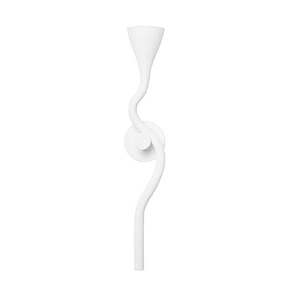 Corbett Lighting Anastasia Wall Sconce in Gesso White 406-01-GSW