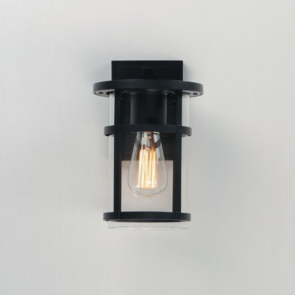 Maxim Clyde VX Outdoor Wall Sconce in Black 40622CLBK