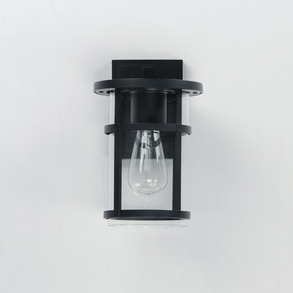 Maxim Clyde VX Outdoor Wall Sconce in Black 40622CLBK