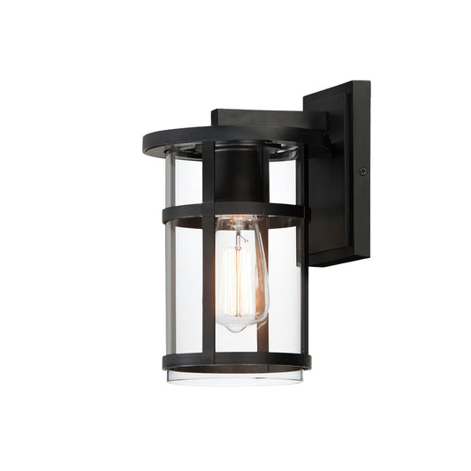 Maxim Clyde VX Outdoor Wall Sconce in Black 40622CLBK