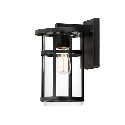 Maxim Clyde VX Medium Outdoor Wall Sconce in Black 40623CLBK