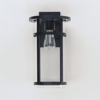 Maxim Clyde VX Large Outdoor Wall Sconce in Black 40625CLBK