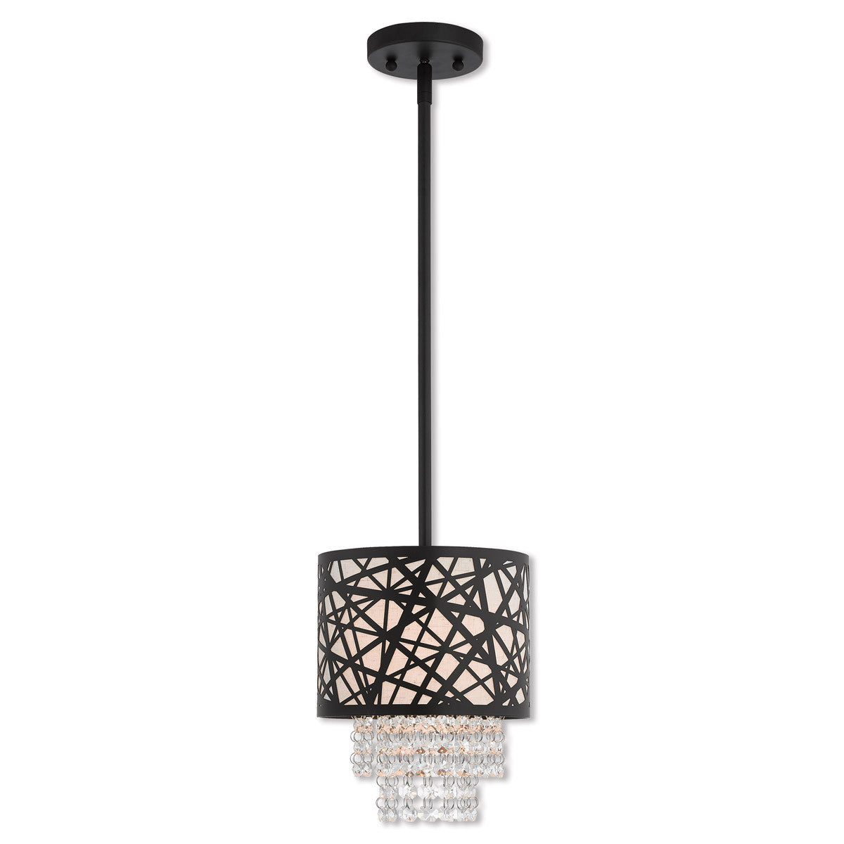 Livex Lighting Allendale Collection 1 Lt BZ Mini Pendant in Bronze 40661-07