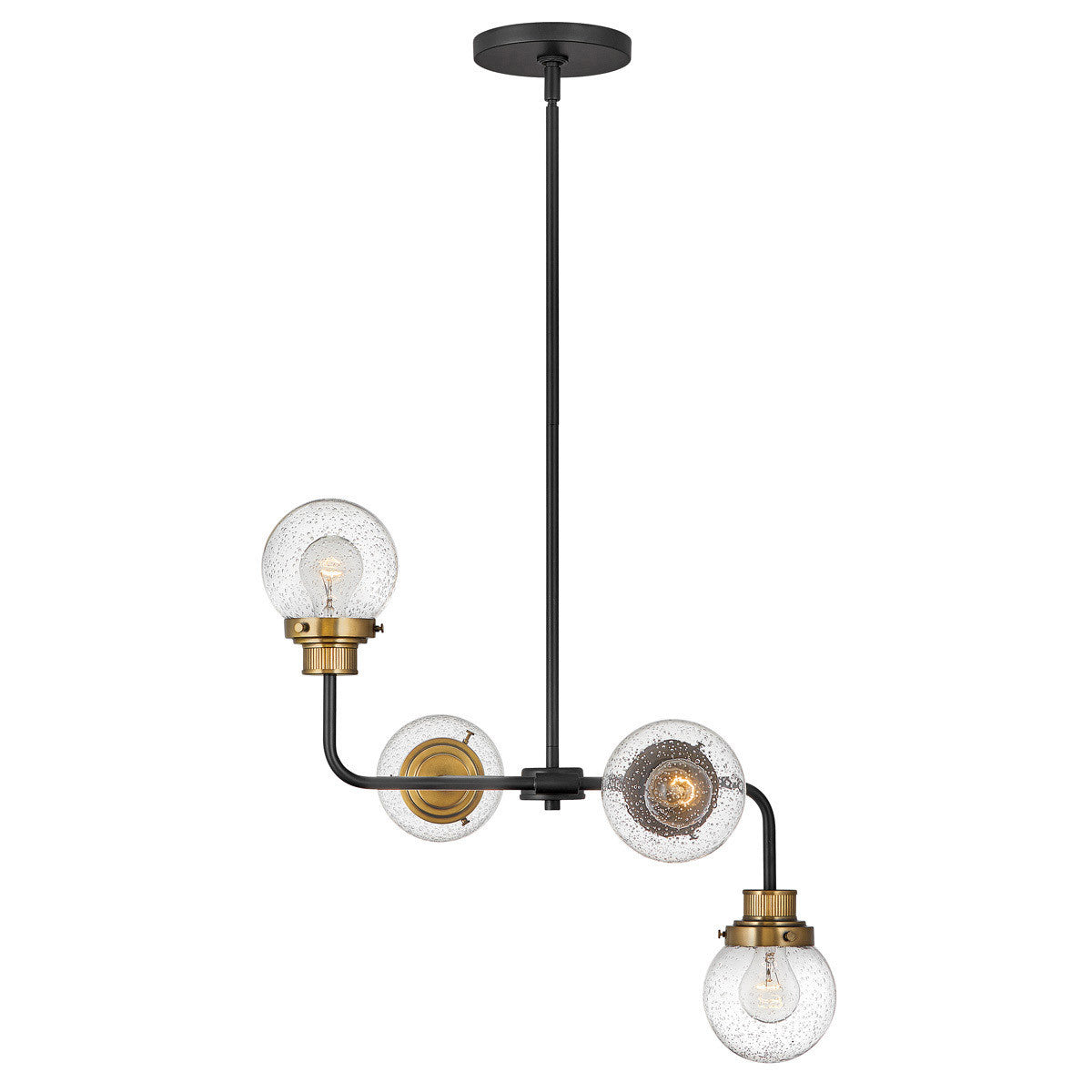 Hinkley Lighting Poppy Small Single Tier Black 40694BK