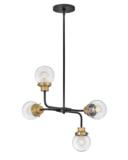 Hinkley Lighting Poppy Small Single Tier Black 40694BK