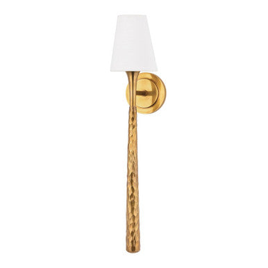 Corbett Lighting Greta Wall Sconce in Vintage Brass 407-01-VB