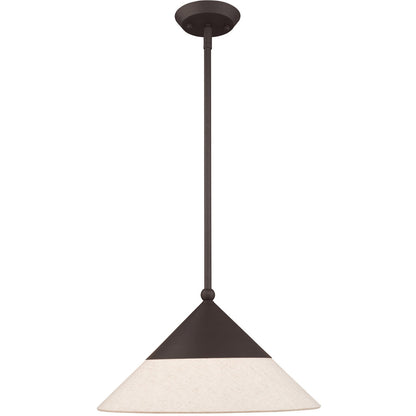 Livex Lighting Stockholm Collection 1 Lt Bronze Mini Pendant in Bronze 40717-07