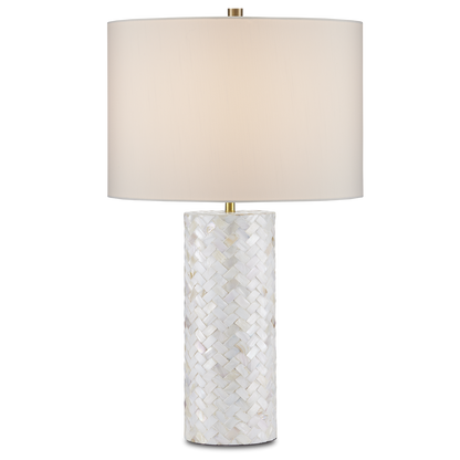 Currey & Co. 27" Meraki Mother-of-Pearl Table Lamp 6000-0882