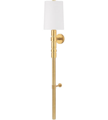 Corbett Lighting Cormoran 1 Light Wall Sconce in Brass 408-01-VB