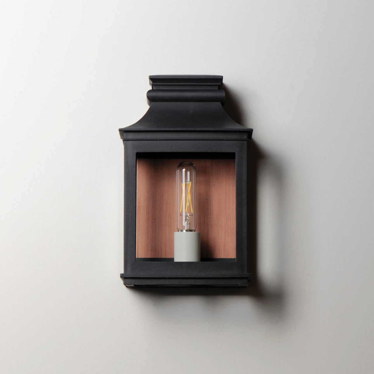 Maxim Savannah VX Small Outdoor Sconce in Antique Copper / Black Oxide 40912CLACPBO