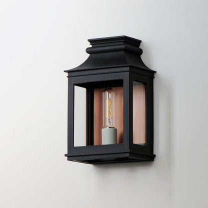 Maxim Savannah VX Small Outdoor Sconce in Antique Copper / Black Oxide 40912CLACPBO