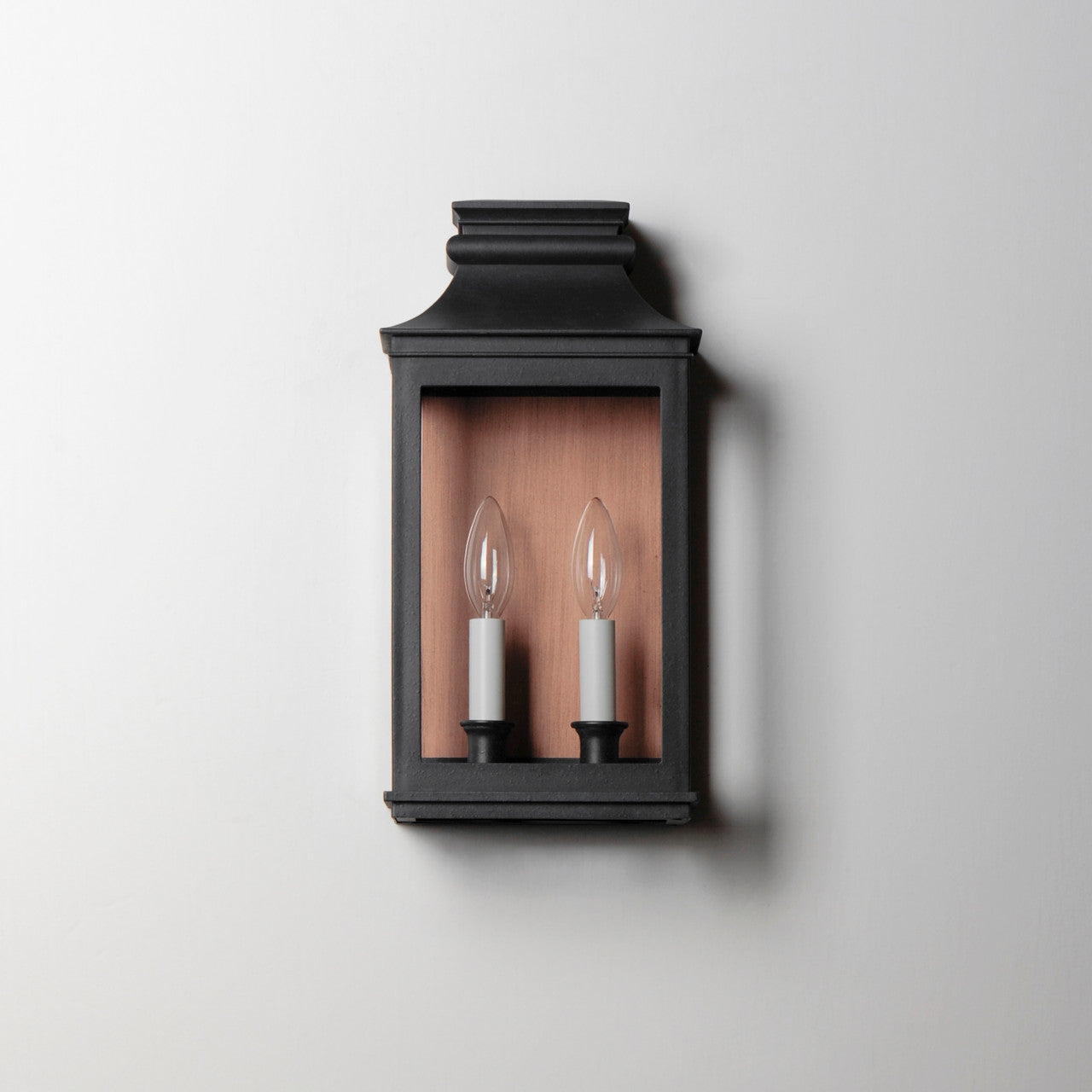 Maxim Savannah VX 2-Light Outdoor Sconce in Antique Copper / Black Oxide 40914CLACPBO