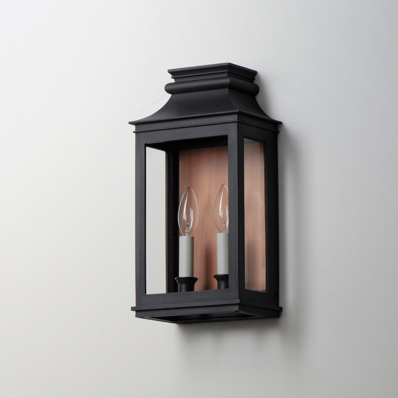 Maxim Savannah VX 2-Light Outdoor Sconce in Antique Copper / Black Oxide 40914CLACPBO