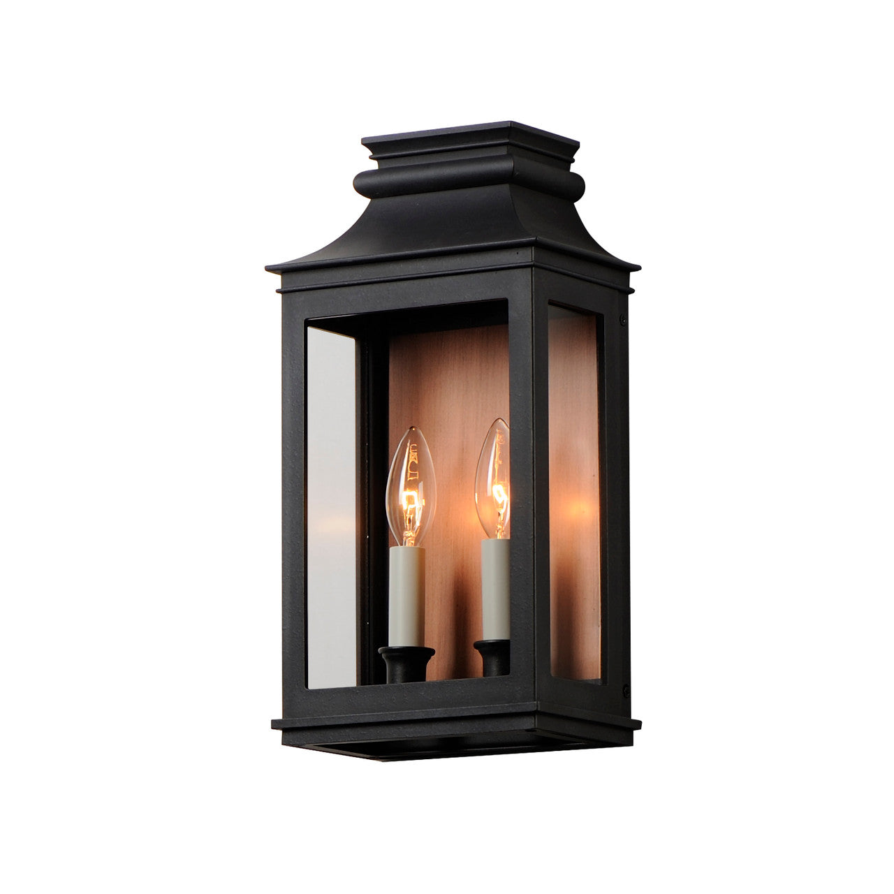 Maxim Savannah VX 2-Light Outdoor Sconce in Antique Copper / Black Oxide 40914CLACPBO