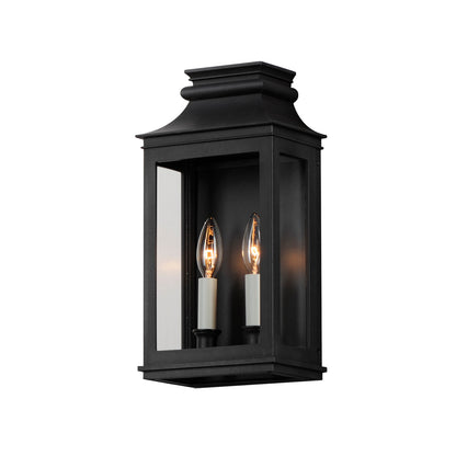 Maxim Savannah VX 2-Light Outdoor Sconce in Black Oxide 40914CLBO