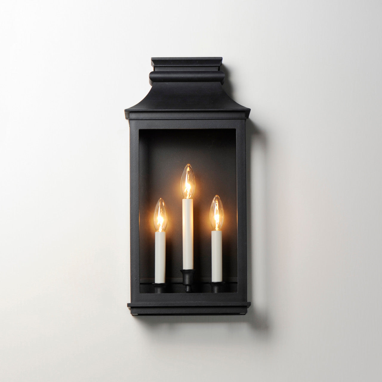 Maxim Savannah VX 3-Light Outdoor Sconce in Black Oxide 40916CLBO