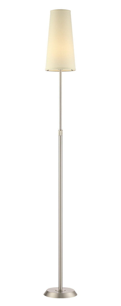 Arnsberg Attendorn Floor Lamp in Satin Nickel 409400107