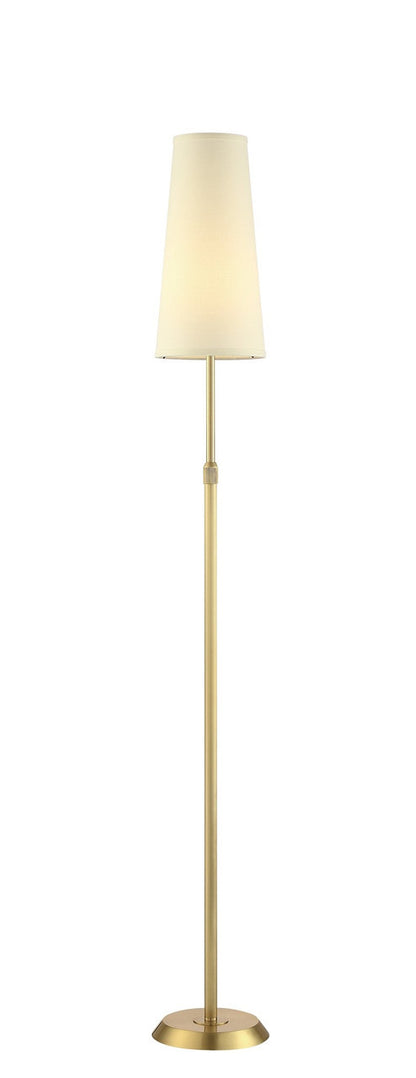 Arnsberg Attendorn Floor Lamp in Satin Brass 409400108