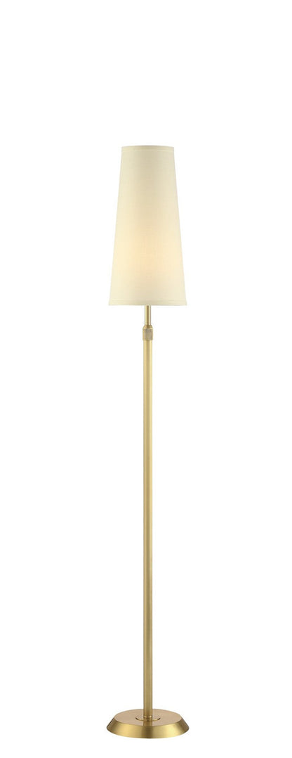 Arnsberg Attendorn Floor Lamp in Satin Brass 409400108