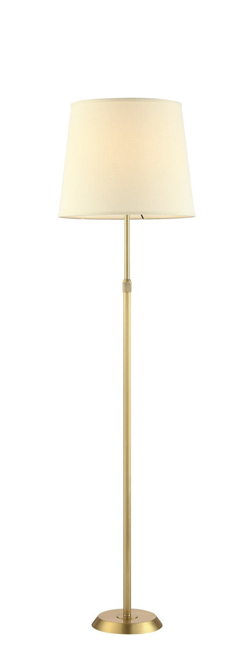 Arnsberg Attendorn Floor Lamp in Satin Brass 409400108