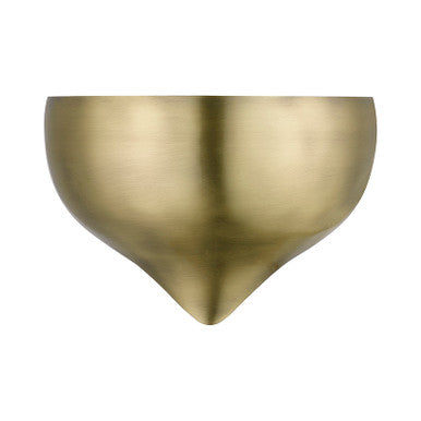 Livex Lighting Amador Collection  1 Light Antique Brass Wall Sconce in Antique Brass 40987-01