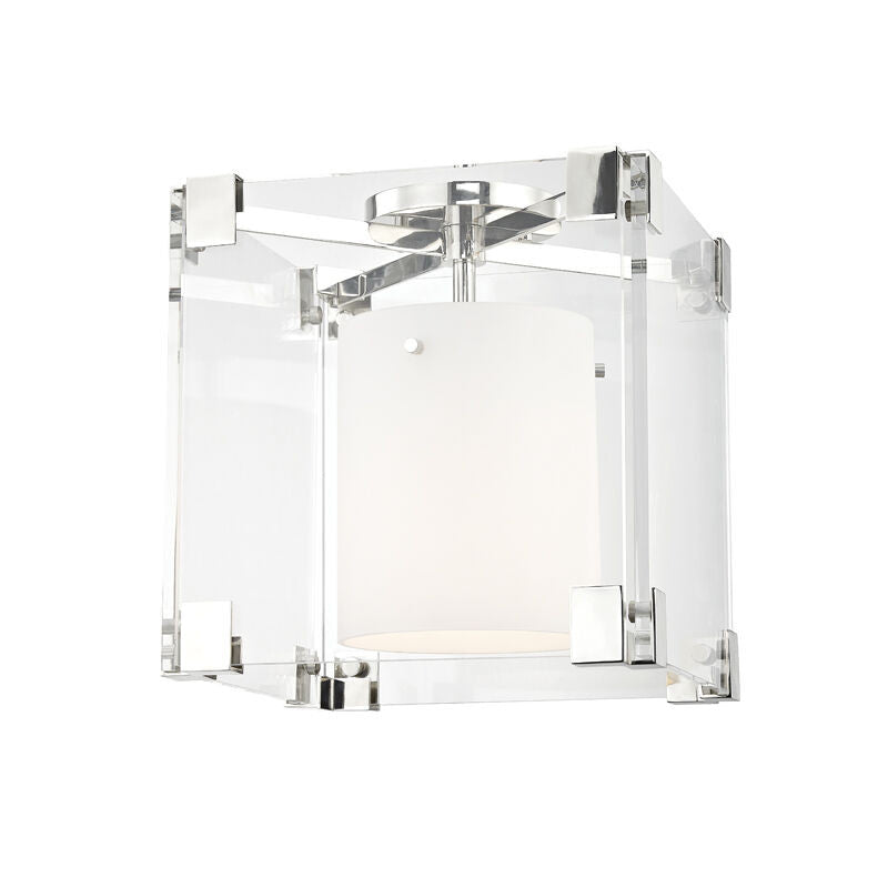 Hudson Valley Lighting Achilles Semi Flush in Polished Nickel 4100-PN