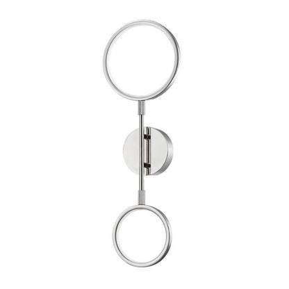 Hudson Valley Lighting Saturn Wall Sconce in Polished Nickel 4102-PN