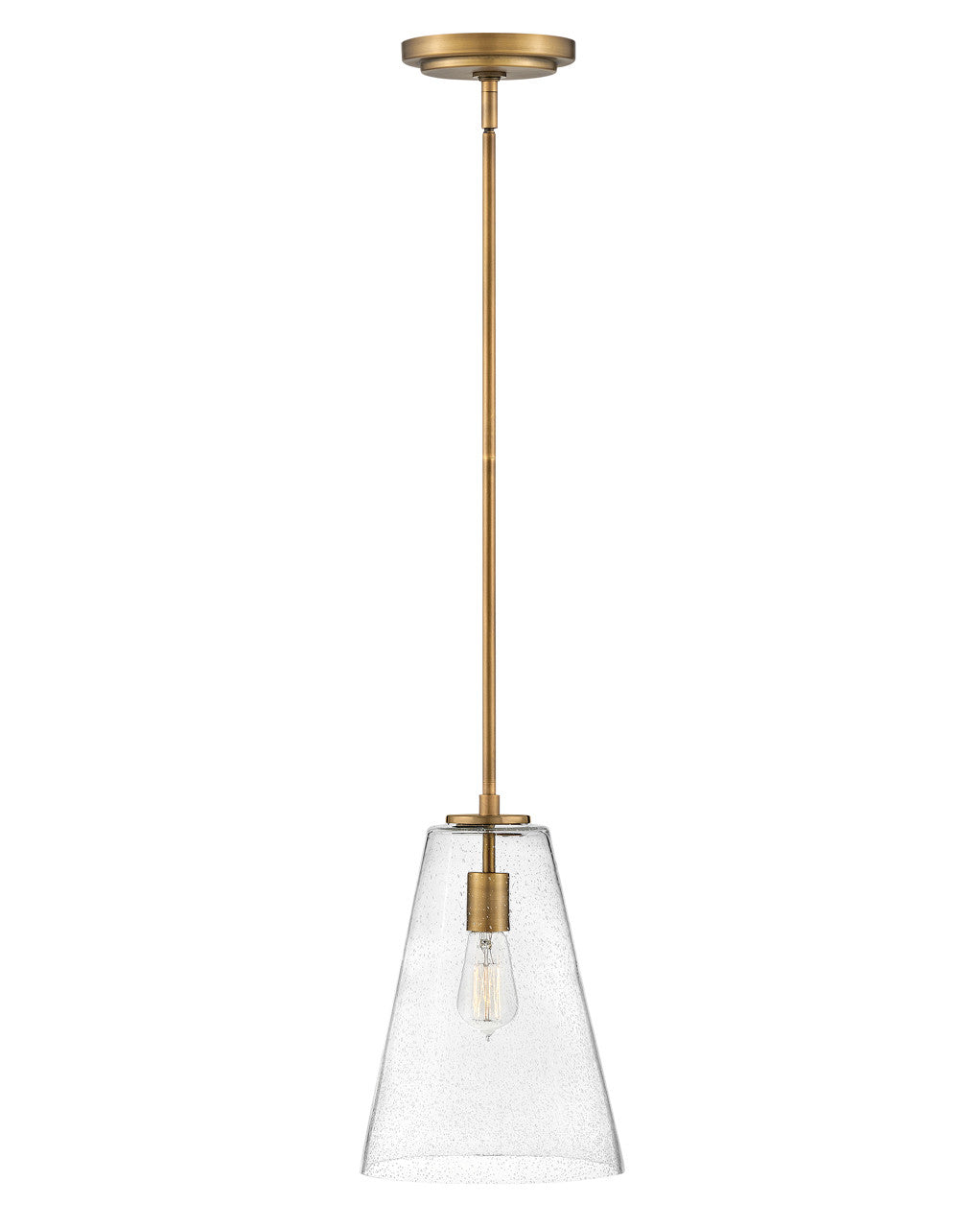 Hinkley Lighting Vance Small Pendant Heritage Brass 41044HB