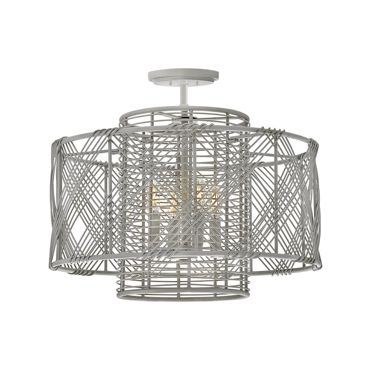 Hinkley Lighting Nikko Large Convertible Pendant Light Ashwood 41063LAW