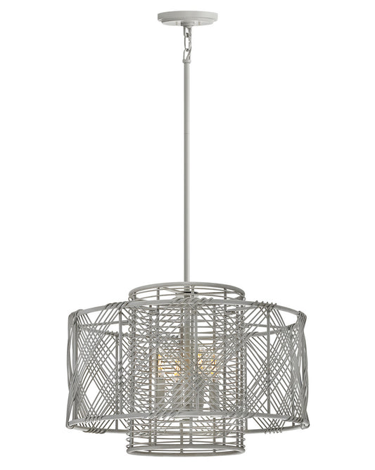 Hinkley Lighting Nikko Large Convertible Pendant Light Ashwood 41063LAW