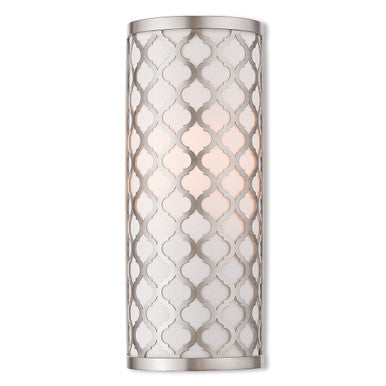 Livex Lighting Arabesque Collection 1 Lt BN ADA Wall Sconce in Brushed Nickel 41100-91