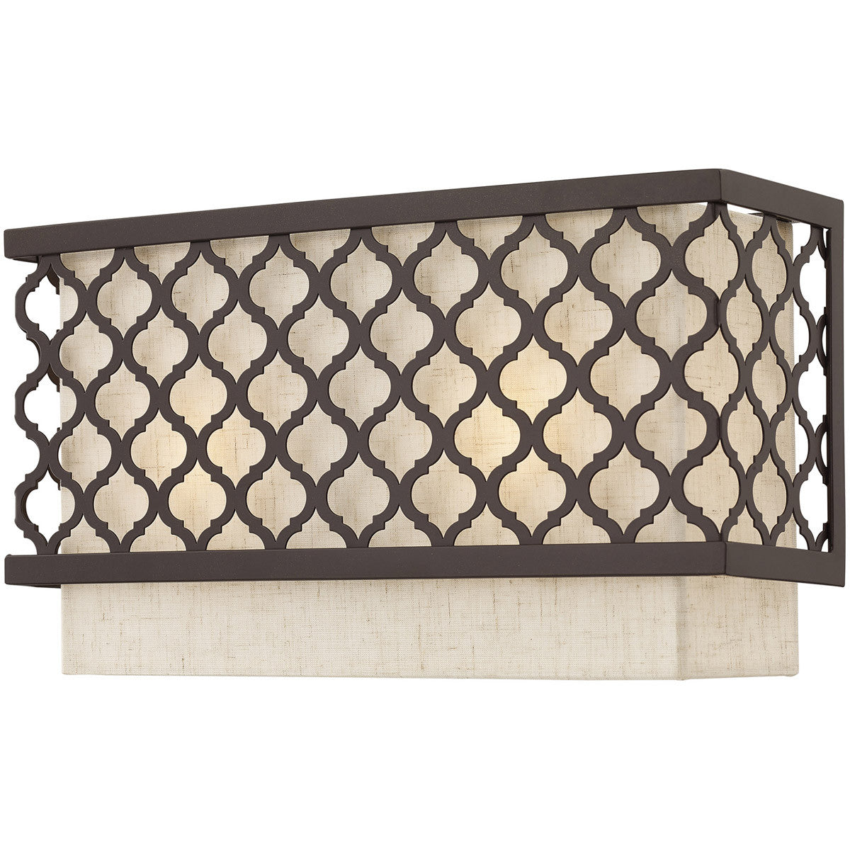 Livex Lighting Arabesque Collection 2 Lt EBZ ADA Wall Sconce in English Bronze 41110-92