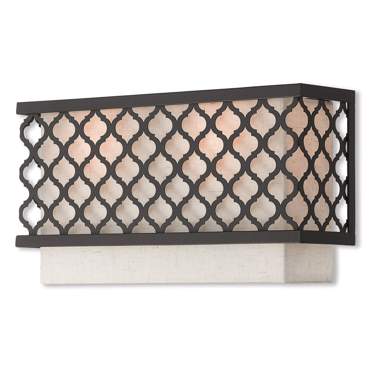 Livex Lighting Arabesque Collection 2 Lt EBZ ADA Wall Sconce in English Bronze 41110-92