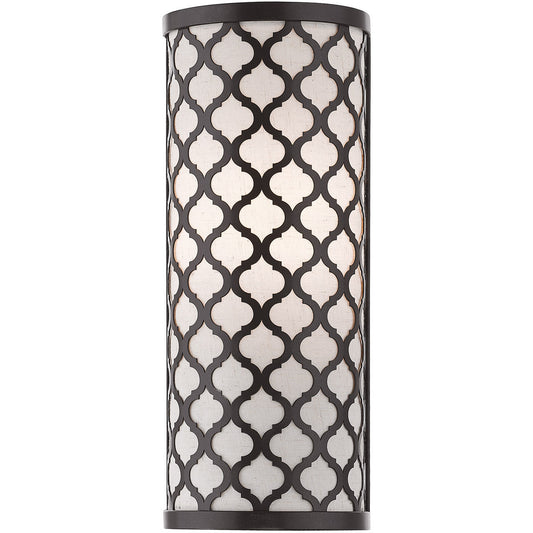 Livex Lighting Arabesque Collection 1 Lt EBZ ADA Wall Sconce in English Bronze 41114-92