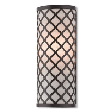 Livex Lighting Arabesque Collection 1 Lt EBZ ADA Wall Sconce in English Bronze 41114-92