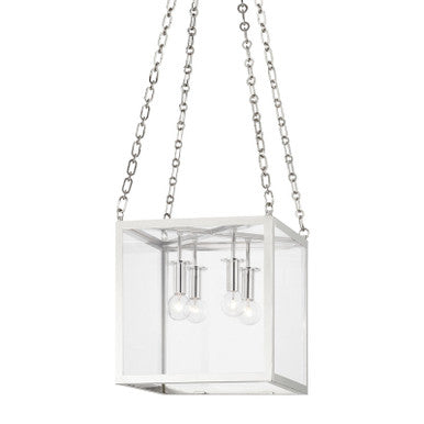 Hudson Valley Lighting Catskill Lantern in Polished Nickel 4113-PN