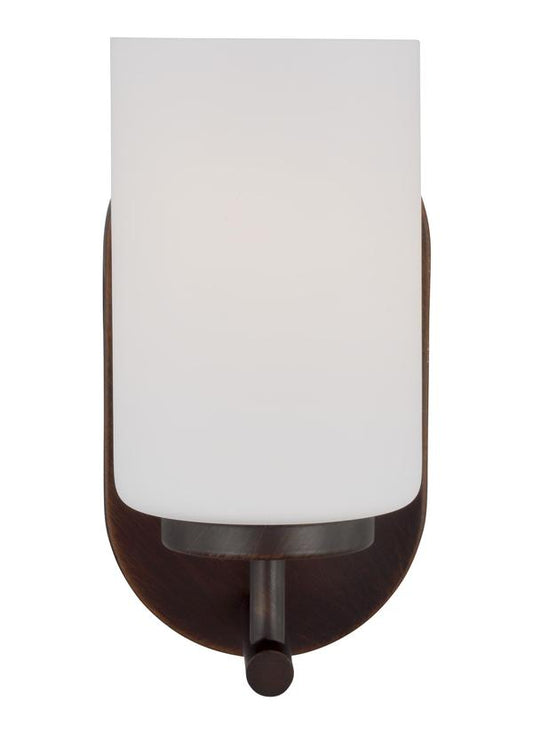 Generation Lighting Oslo One Light Wall / Bath Sconce in Bronze 41160EN3-710