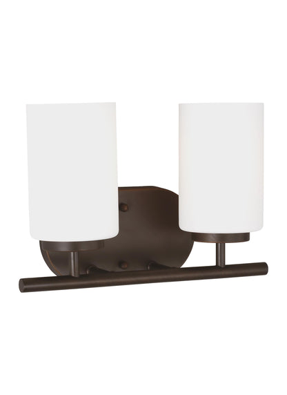 Generation Lighting Oslo Two Light Wall / Bath in Bronze 41161-710