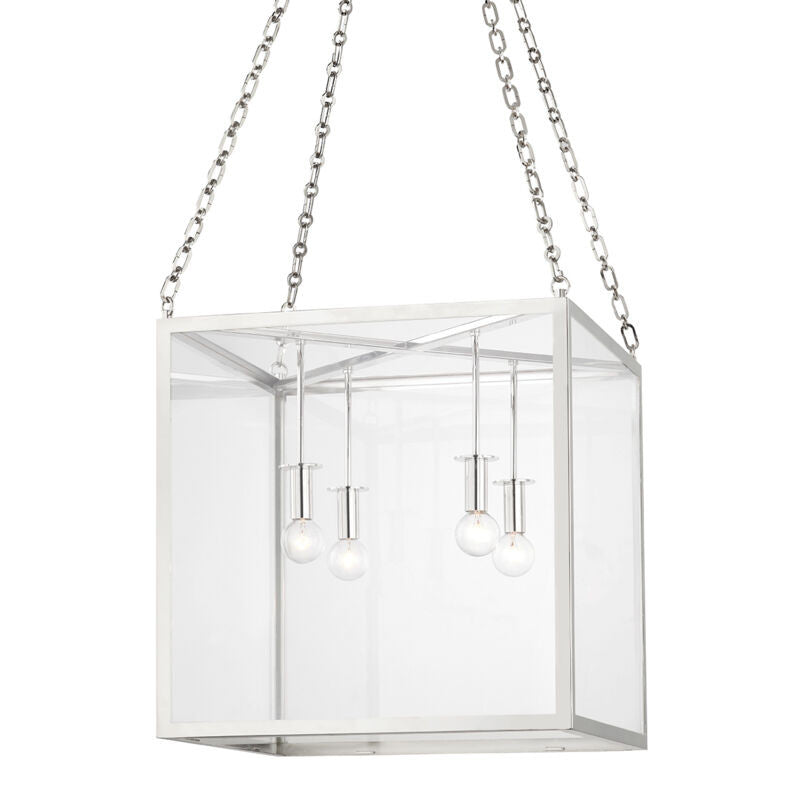 Hudson Valley Lighting Catskill Lantern in Polished Nickel 4118-PN