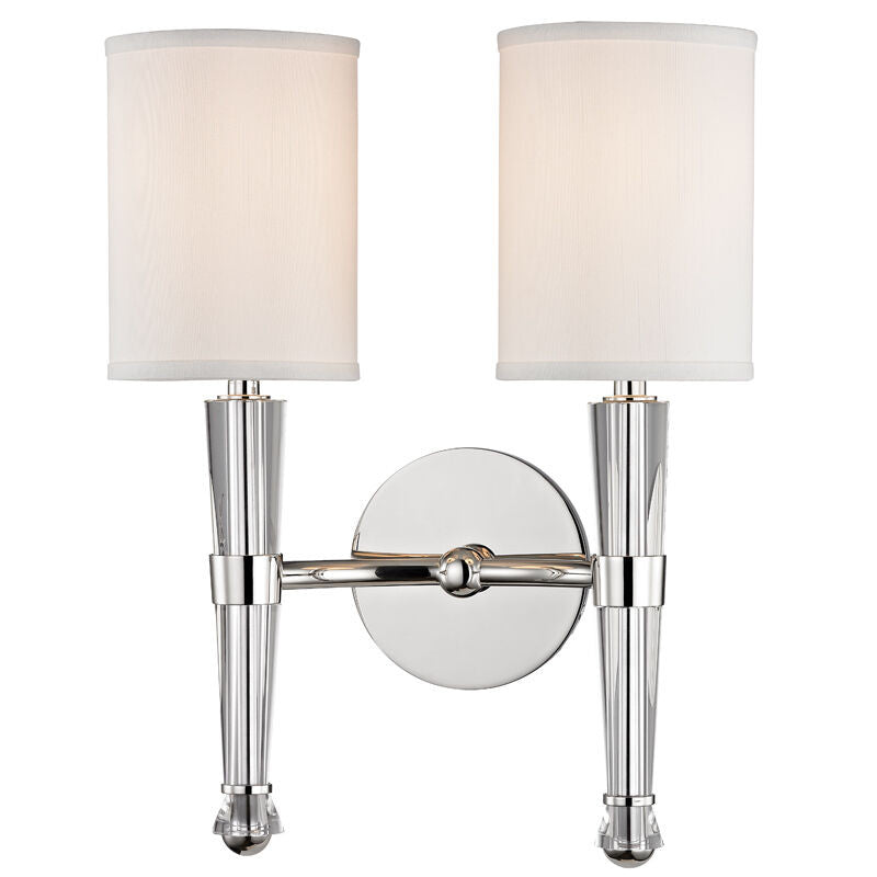 Hudson Valley Lighting Volta Wall Sconce in Polished Nickel 4120-PN