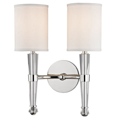 Hudson Valley Lighting Volta Wall Sconce in Polished Nickel 4120-PN