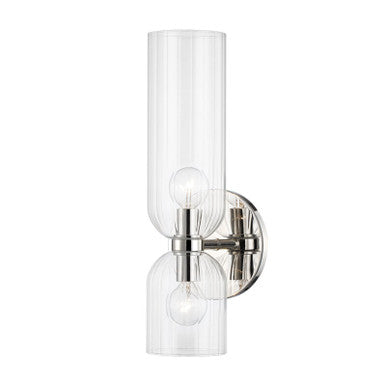 Hudson Valley Lighting Sayville Wall Sconce in Polished Nickel 4122-PN