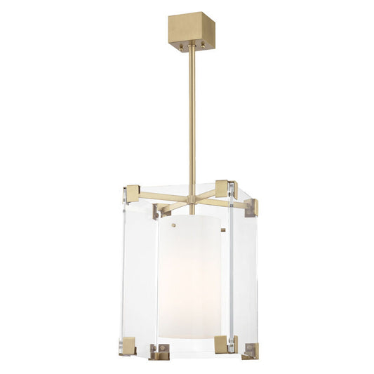 Hudson Valley Lighting Achilles Pendant in Aged Brass 4125-AGB