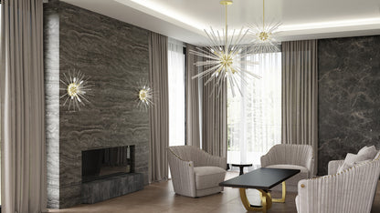 Livex Lighting Utopia Collection  16 Light Satin BrassFoyer Pendant Chandelier in Satin Brass  41260-12