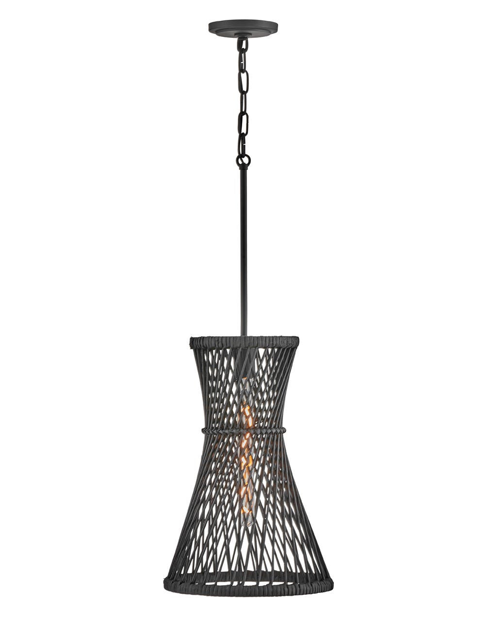 Hinkley Lighting Twyla Medium Pendant in Black 41267BK