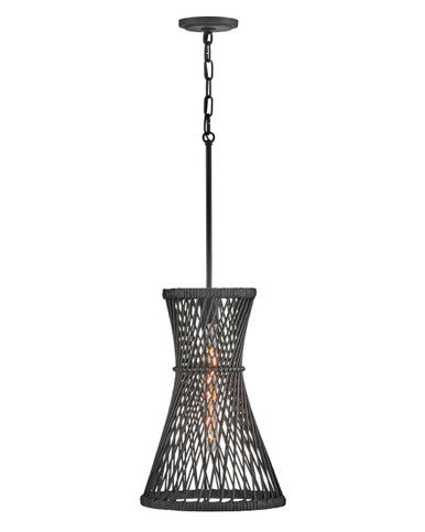 Hinkley Lighting Twyla Medium Pendant in Black 41267BK